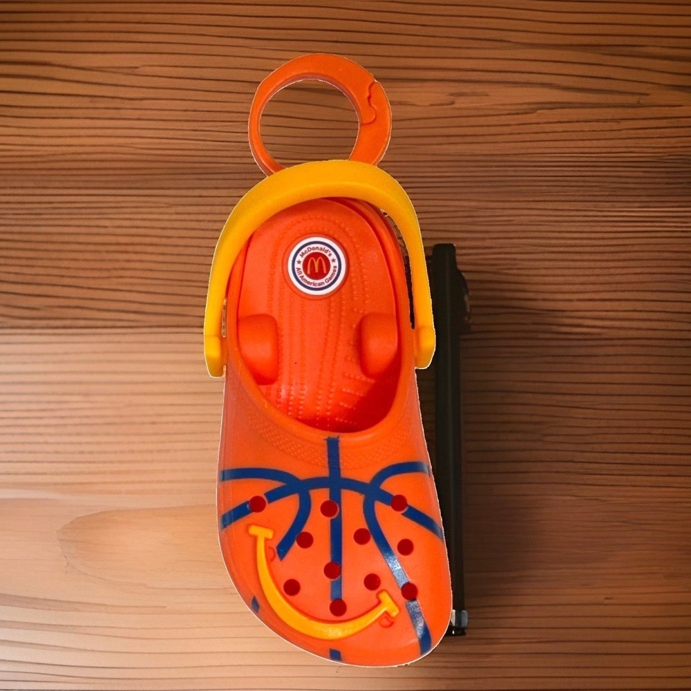 McDonalds‎ All American Games Basketball Keychain Kids Crocs